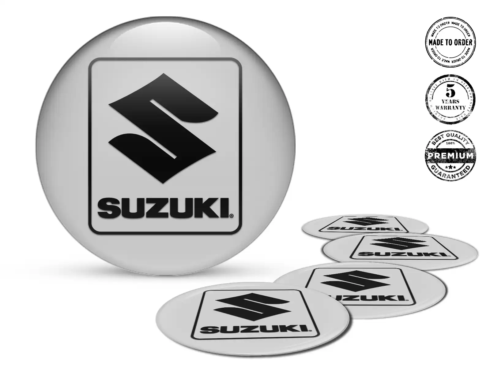 Suzuki Individuelle Dome-Logos Rademblem Ausgabe